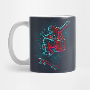 Astronaut Skater Mug